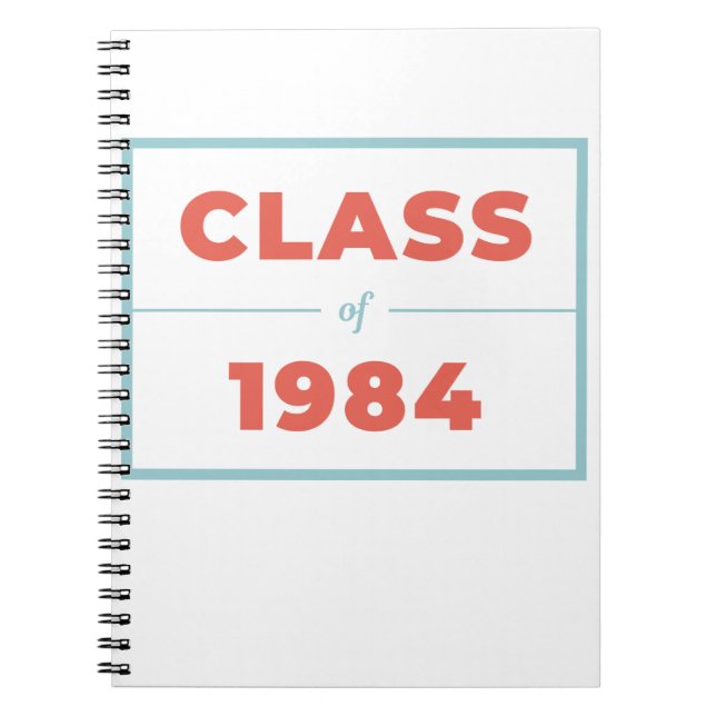 Class of 1984 notebook (Front)