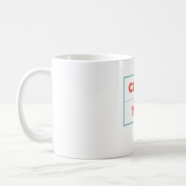 Class of 1985 coffee mug (Left)