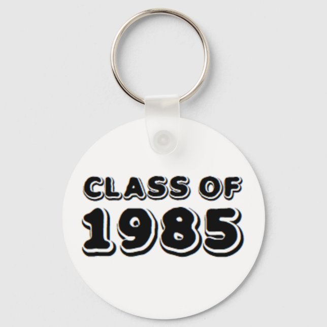 class of 1985 keychain (Front)