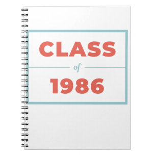 Class of 1986 notebook