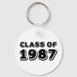 class of 1987 keychain