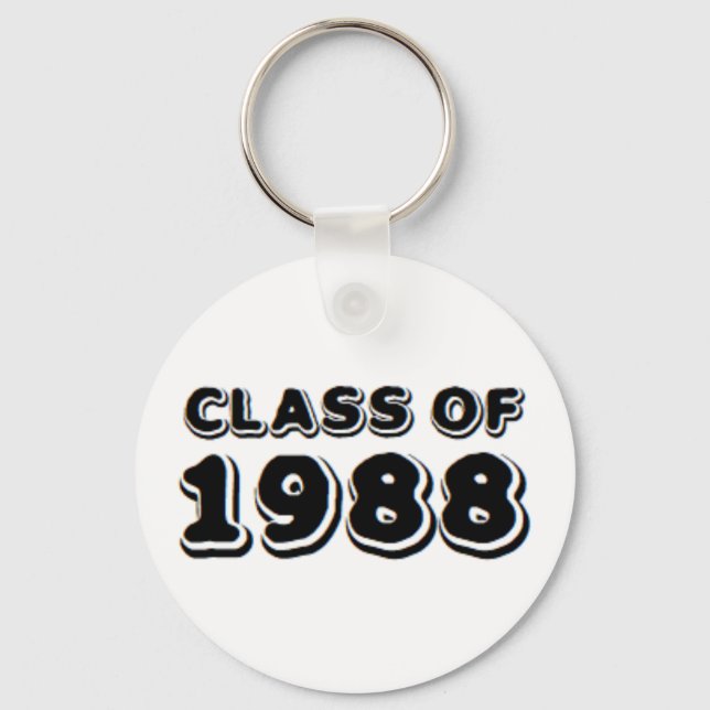 class of 1988 keychain (Front)