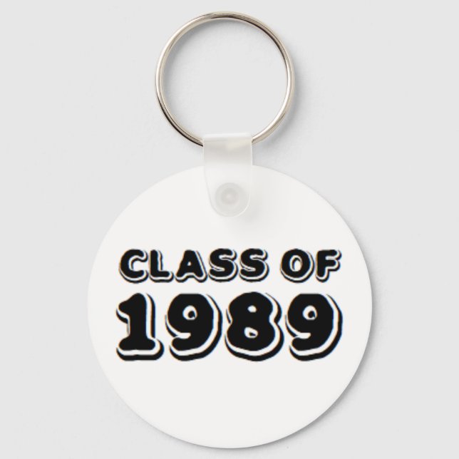 class of 1989 keychain (Front)