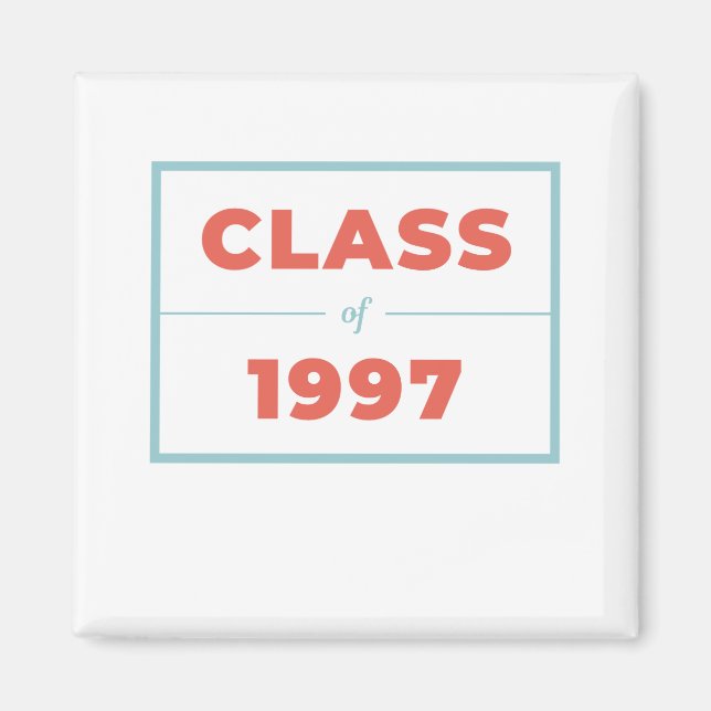 Class of 1997 magnet (Front)