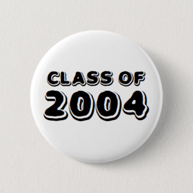 class of 2004 2 inch round button (Front)