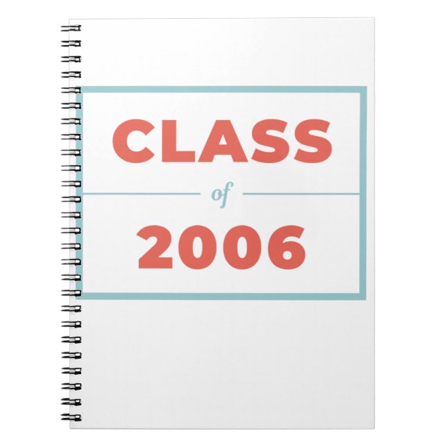 Class of 2006 notebook (Front)