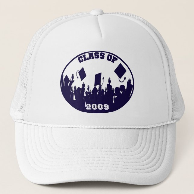 Class of 2009/2010 Choose Font Style/Colour Trucker Hat (Front)