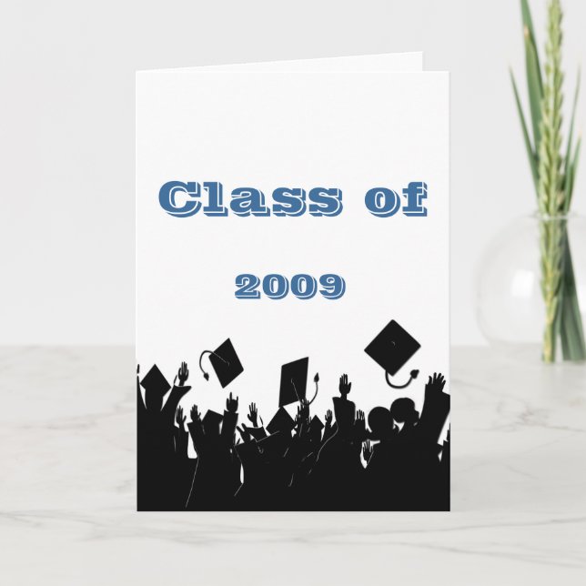 Class of 2009 Invitation YouChoose BkGrdFont Colou (Front)