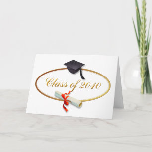 Class of 2010 card