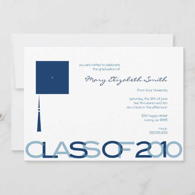 Class of 2010 Graduation Invitation (Front)