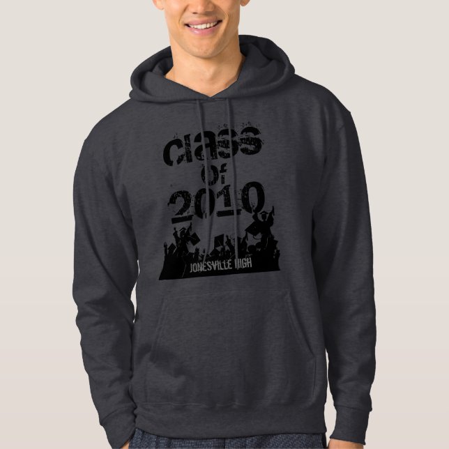 Class of 2010 Graduation T-shirt Hoodie (Front)