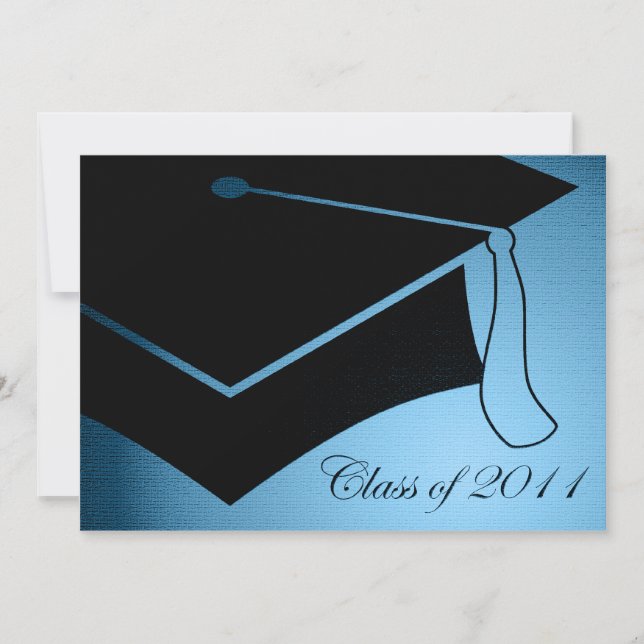 class of 2011 graduation cap invitation (Front)
