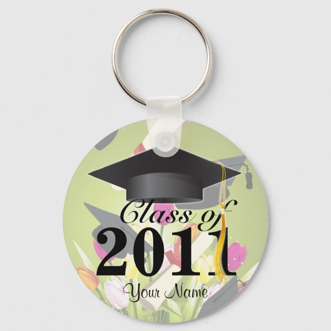 Class of 2011 Graduation Key-Chain Keychain (Front)