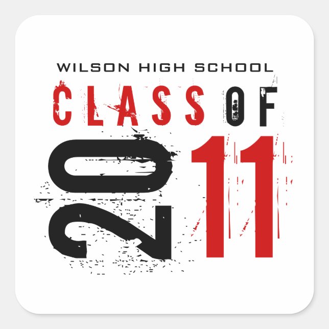 Class of 2011 Graduation Stickers (Front)