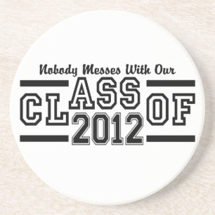 CLASS OF 2012 coaster, customizable Coaster