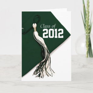 Class of 2012 Green Graduation Card