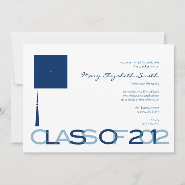 Class of 2012 Invitation or Announcemen (Front)