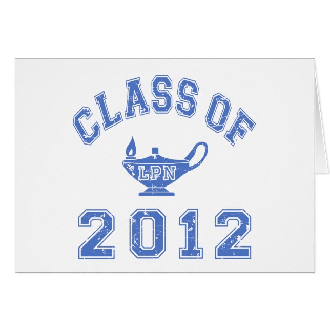 Class Of 2012 (LPN) (Front Horizontal)