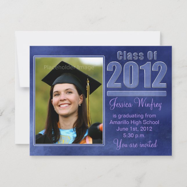 Class of 2012-Photo Graduation Announcement (Front)