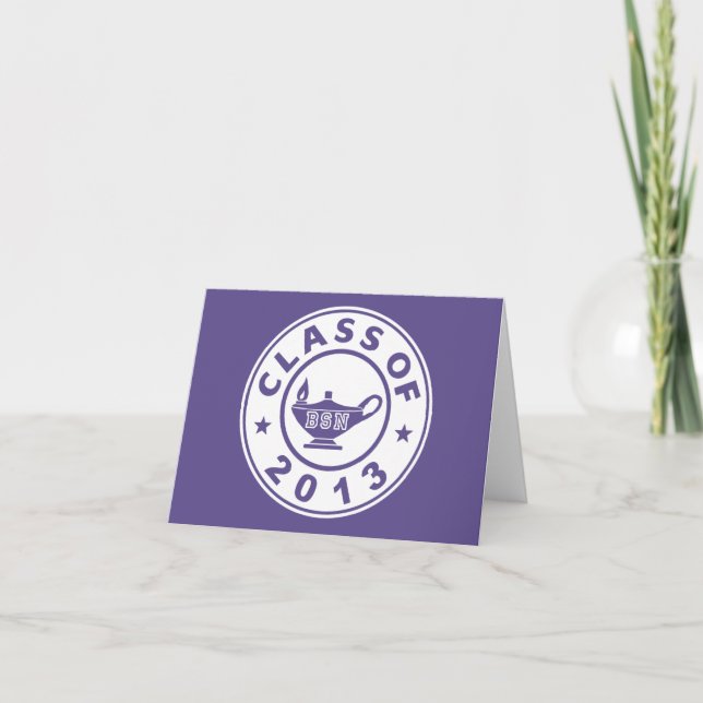 Class Of 2013 BSN Holiday Card (Front)