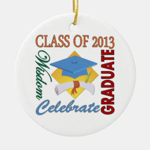 Class of 2013 ceramic ornament