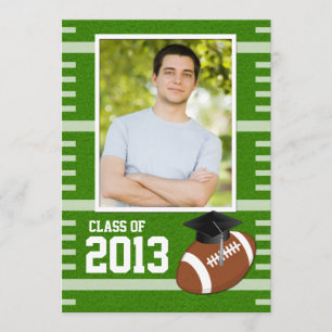 Class of 2013 Football Graduation Invitation