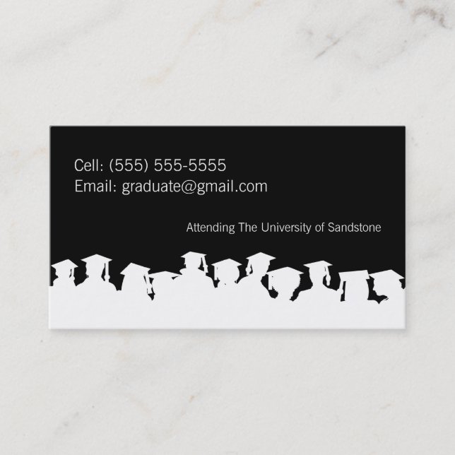 Class of 2013 Graduation Name Card (Front)