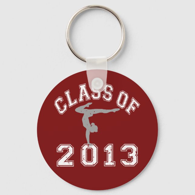 Class Of 2013 Gymnastics Keychain (Front)
