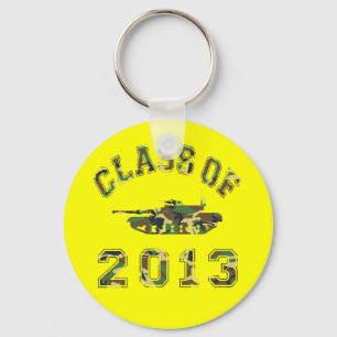 Class Of 2013 Military School - Camo 2 Keychain