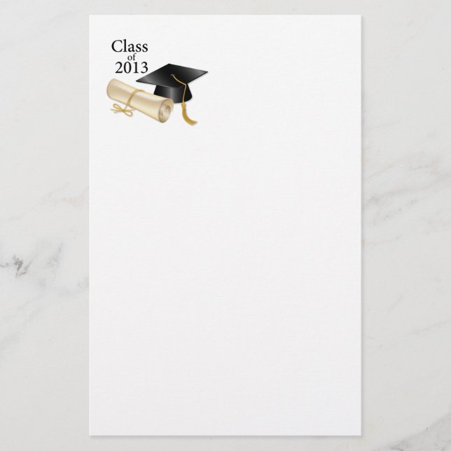 Class of 2013 stationery (Front)