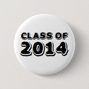 class of 2014 2 inch round button