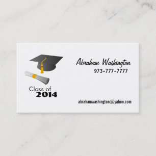 Class of 2014 Business Cards