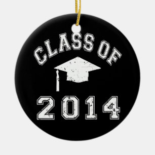 Class Of 2014 Graduation Ceramic Ornament