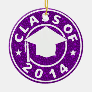 Class Of 2014 Graduation Ceramic Ornament