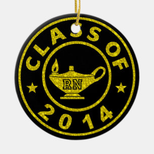 Class Of 2014 RN Ceramic Ornament