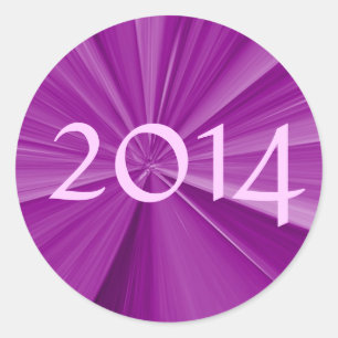 Class of 2014 Round Stickers by Janz