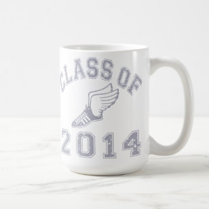 Class Of 2014 Track & Field Grey 2 Coffee Mug