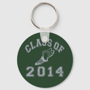 Class Of 2014 Track & Field Grey 2 Keychain
