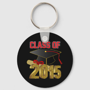 Class of 2015 2.25" Basic Button Keychain