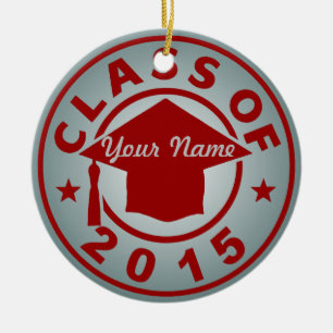 Class Of 2015 Ceramic Ornament