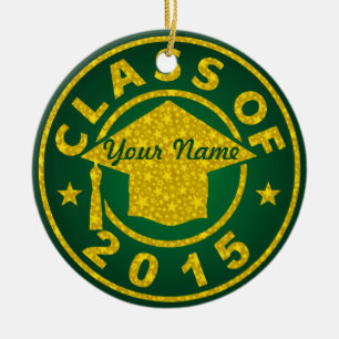 Class Of 2015 Ceramic Ornament