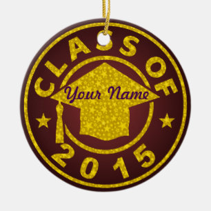 Class Of 2015 Ceramic Ornament