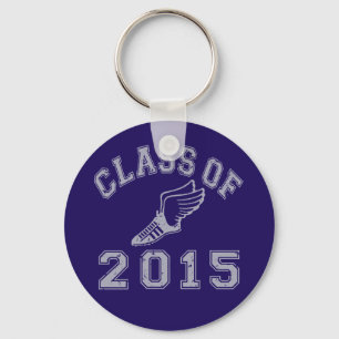 Class Of 2015 Track & Field - Grey 2 Keychain