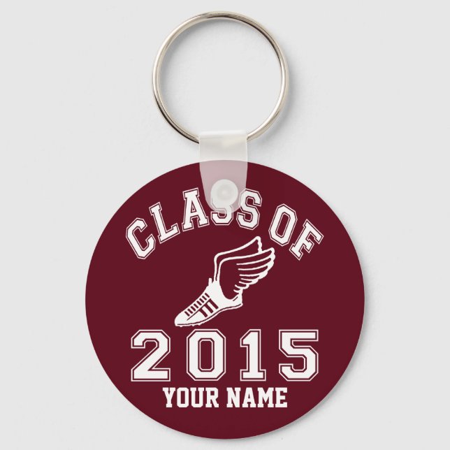 Class of 2015 Track Keychain (Front)