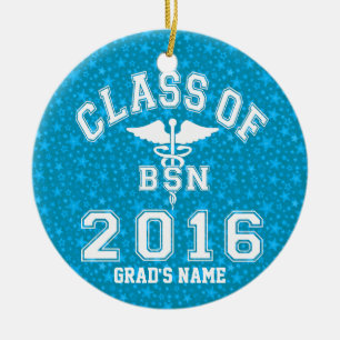 Class Of 2016 BSN Ceramic Ornament