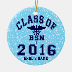 Class Of 2016 BSN Ceramic Ornament