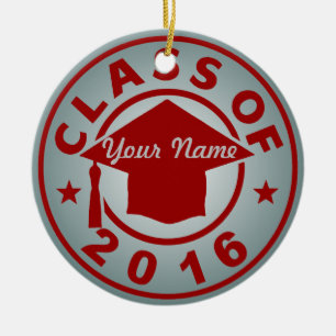 Class Of 2016 Ceramic Ornament