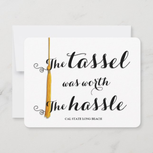 Class of 2016 College / University Graduation Invitation (Front)