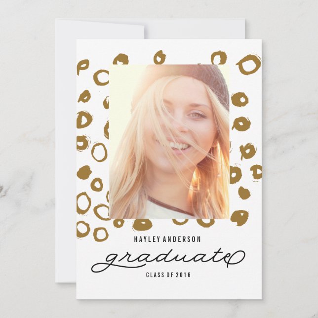 CLASS OF 2016 GRADUATION Graduation Invitation (Front)