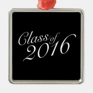 Class of 2016 High School Graduate Metal Ornament